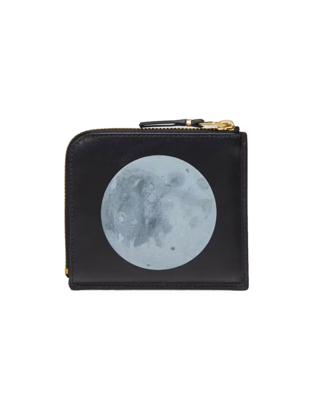 Comme Des Garçons Black Leather Wallet